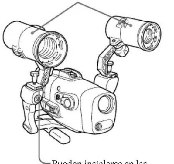 SONY MPKDVF6 - Utilización de las luces de vídeo submarinas (opcionales) - 1