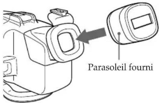SONY MPKDVF6 - Utilisation du parasoleil fourni - 1