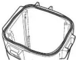 SONY MPKDVF6 - Also, inspect the contacting surface on the other side of the O-ring in the same way. - 2