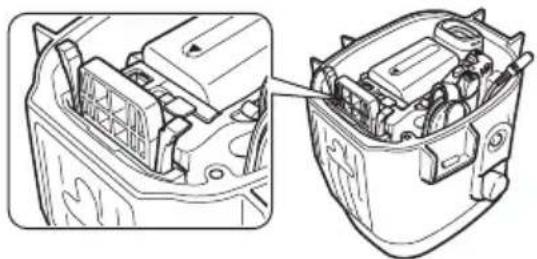 SONY MPKDVF6 - Inserte la videocámara hasta que la zapata de montaje encaje en su lugar. - 1
