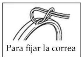SONY MPKDVF6 - Fijación de la correa suministrada - 1