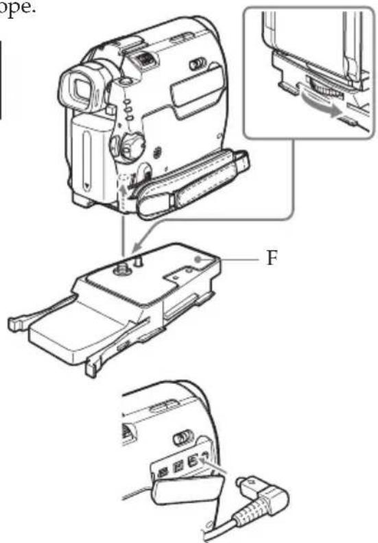 SONY MPKDVF6 - Pour les modèles DCR-HC40/ HC40E/HC30/HC30E/HC20/ HC20E/HC18E/HC16E - 1