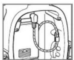 SONY MPKDVF6 - Conecte el cable del monitor a la toma de la zapata de montaje de cámara B. - 1