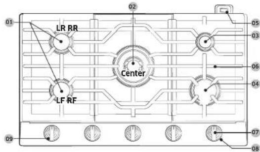 SAMSUNG NA36K7750TS - Layout - 2