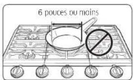 SAMSUNG NA36K7750TS - Utilisation des brûleurs de la table de cuisson - 1