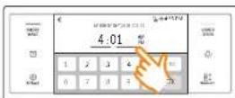 SAMSUNG NQ70M9770DM - como programar el hora para cocción temporizada diferida - 2
