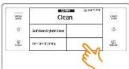 SAMSUNG NQ70M9770DM - How to run a draining cycle - 1