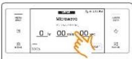SAMSUNG NQ70M9770DM - How to set the oven for timed cooking - 1