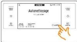 SAMSUNG NQ70M9770DM - Demarrage d'un cycle d'autonettoyage - 7