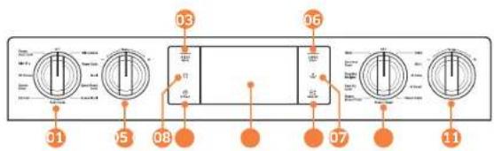 SAMSUNG NQ70M9770DM - Control panel - 1