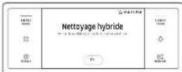 SAMSUNG NQ70M9770DM - Demarrage d'un cycle Nettoyage hybride - 6