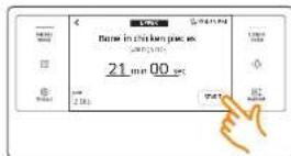 SAMSUNG NQ70M9770DM - Power auto cook - 3