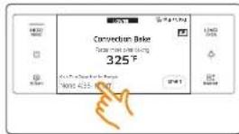 SAMSUNG NQ70M9770DM - How to set the oven for delay timed cooking - 1