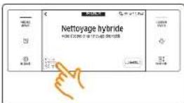 SAMSUNG NQ70M9770DM - Demarrage d'un cycle Nettoyage hybride - 3