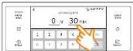SAMSUNG NQ70M9770DM - How to set the oven for timed cooking - 2