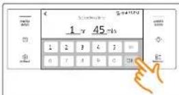 SAMSUNG NQ70M9770DM - How to set the oven for timed cooking - 3