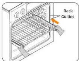 SAMSUNG NQ70M9770DM - Using the gliding rack - 1