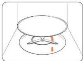 SAMSUNG NQ70M9770DM - Plato giratorio (paraorno de microondas) - 1