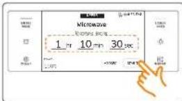SAMSUNG NQ70M9770DM - How to set the oven for timed cooking - 4