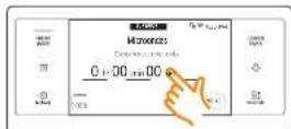 SAMSUNG NQ70M9770DM - como programar el hora para cocción por temporizador - 1