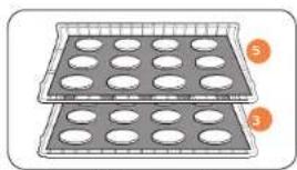 SAMSUNG NQ70M9770DM - Rack and pan placement - 3