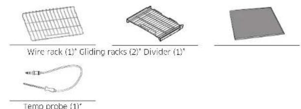 SAMSUNG NQ70M9770DM - What's included with your oven - 1
