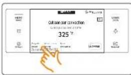 SAMSUNG NQ70M9770DM - Réglage du four pour la cuisson minutée - 1