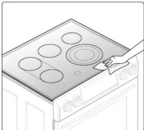 SAMSUNG NE58F9710WS - Nettoyage du joint de la table de cuisson - 1