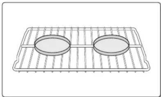 SAMSUNG NE58F9710WS - Rack and Pan Placement - 1