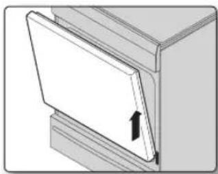 SAMSUNG NE58F9710WS - How to remove the door - 4