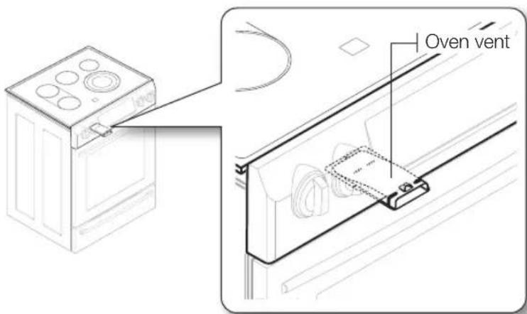 SAMSUNG NE58F9710WS - Oven vent - 1
