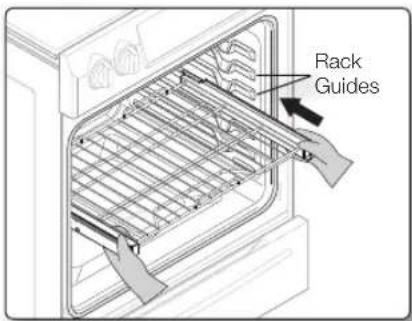 SAMSUNG NE58F9710WS - Installing the Gliding rack - 1