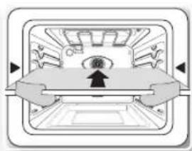 SAMSUNG NE58F9710WS - To Install the Partition into the Oven Cavity - 2