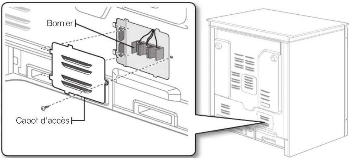 SAMSUNG NE58F9710WS - ÉTAPE 2: ACCès AU BRANCHEMENT DU CORDON D'ALIMENTATION - 1