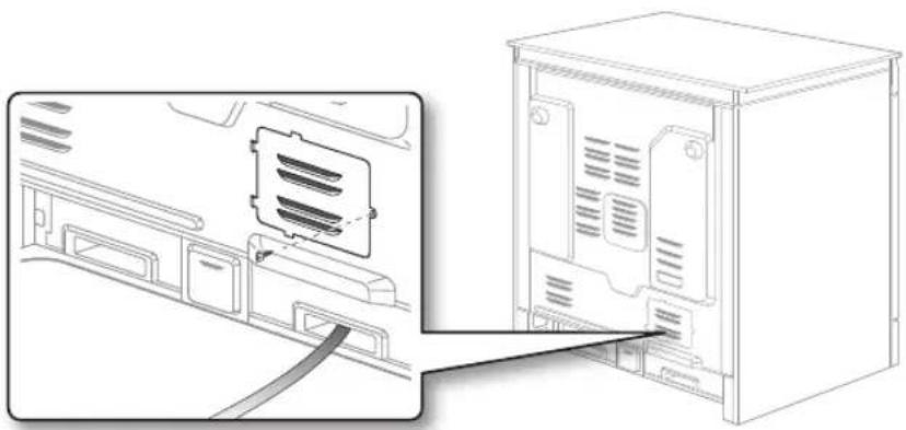 SAMSUNG NE58F9710WS - STEP 5. REPLACING THE ACCESS COVER - 1