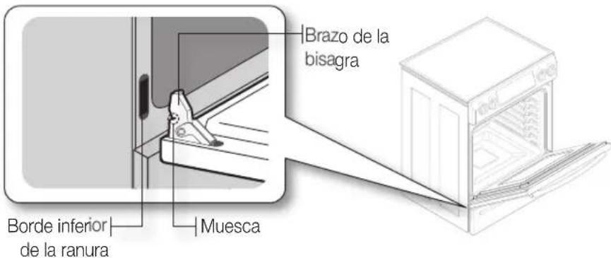 SAMSUNG NE58F9710WS - como volver a colocar la puerta - 1