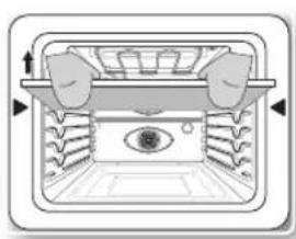 SAMSUNG NE58F9710WS - To Install the Partition into the Oven Cavity - 1