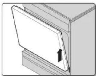 SAMSUNG NE58F9710WS - Cómo retirar la puerta - 4