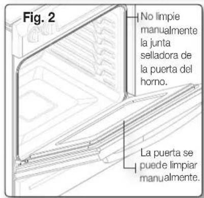 SAMSUNG NE58F9710WS - Antes de un ciclo de auto-limpieza - 2