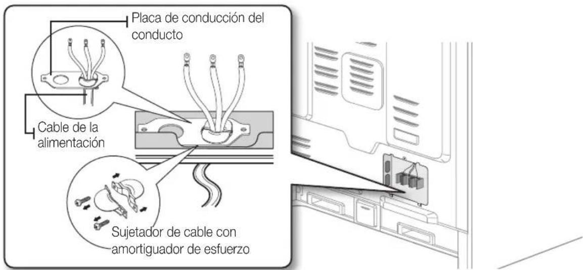 SAMSUNG NE58F9710WS - PASO 3. INSTALLACION DEL CABLE DE ALIMENTACION - 1
