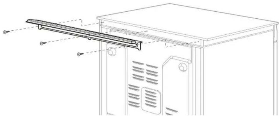 SAMSUNG NE58F9710WS - Optional rear filler kit - 2