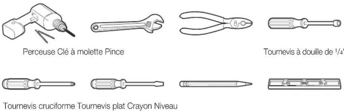 SAMSUNG NE58F9710WS - Outils nécessaires - 1