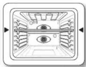 SAMSUNG NE58F9710WS - To Install the Partition into the Oven Cavity - 4