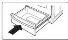 SAMSUNG NE58F9710WS - Comment remetre le tiroir chauffe-plat en place ? - 2