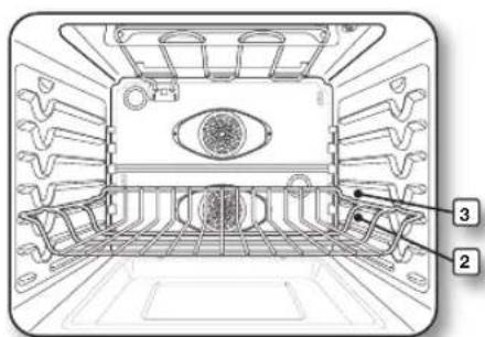 SAMSUNG NE58F9710WS - Position de la grille encastrée - 1