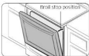 SAMSUNG NE63A6511SS - How to set the oven for broiling - 1