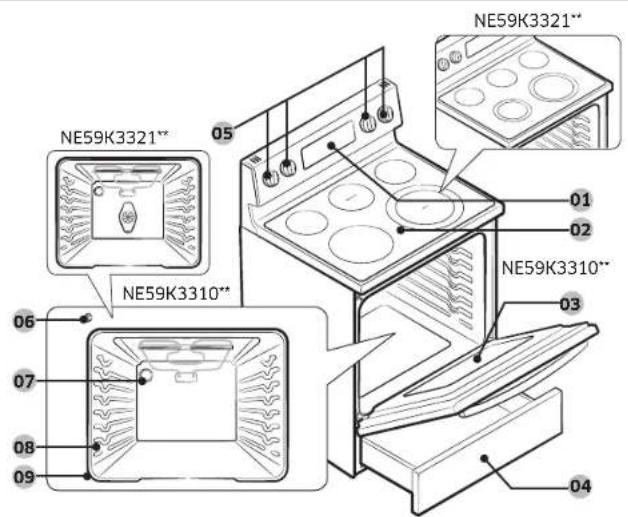 SAMSUNG NE59K3310SS - Introducing your new range - 1
