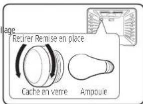 SAMSUNG NE59K3310SS - Remplacement de l'ampoule du four - 1
