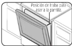 SAMSUNG NE59K3310SS - Posicion de trabajo para asar a la parrilla. - 1