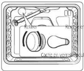SAMSUNG NX60A6511SS - Eclairage du four - 1